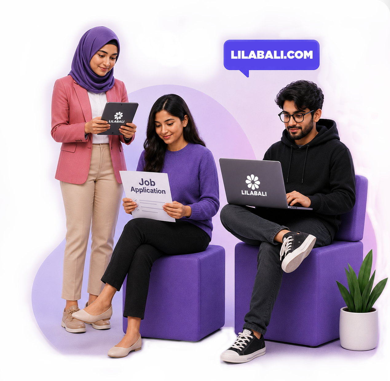 Career team illustration
